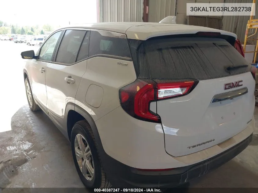 2024 GMC Terrain Awd Sle VIN: 3GKALTEG3RL282738 Lot: 40387247