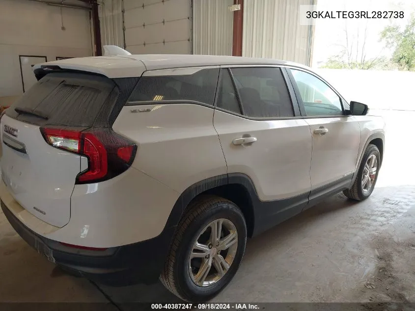 2024 GMC Terrain Awd Sle VIN: 3GKALTEG3RL282738 Lot: 40387247