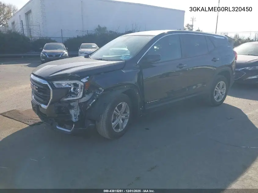 3GKALMEG0RL320450 2024 GMC Terrain Fwd Sle