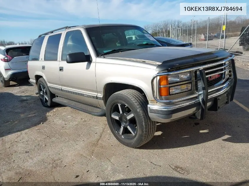 1GKEK13R8XJ784694 1999 GMC Yukon Slt Cmi