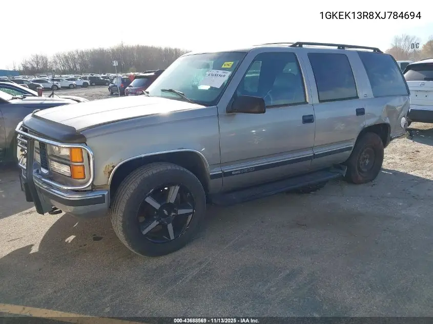 1GKEK13R8XJ784694 1999 GMC Yukon Slt Cmi