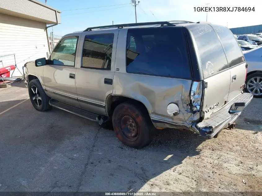 1GKEK13R8XJ784694 1999 GMC Yukon Slt Cmi