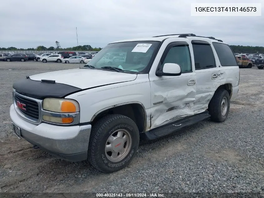 2001 GMC Yukon Slt VIN: 1GKEC13T41R146573 Lot: 40325143