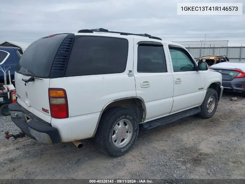 2001 GMC Yukon Slt VIN: 1GKEC13T41R146573 Lot: 40325143