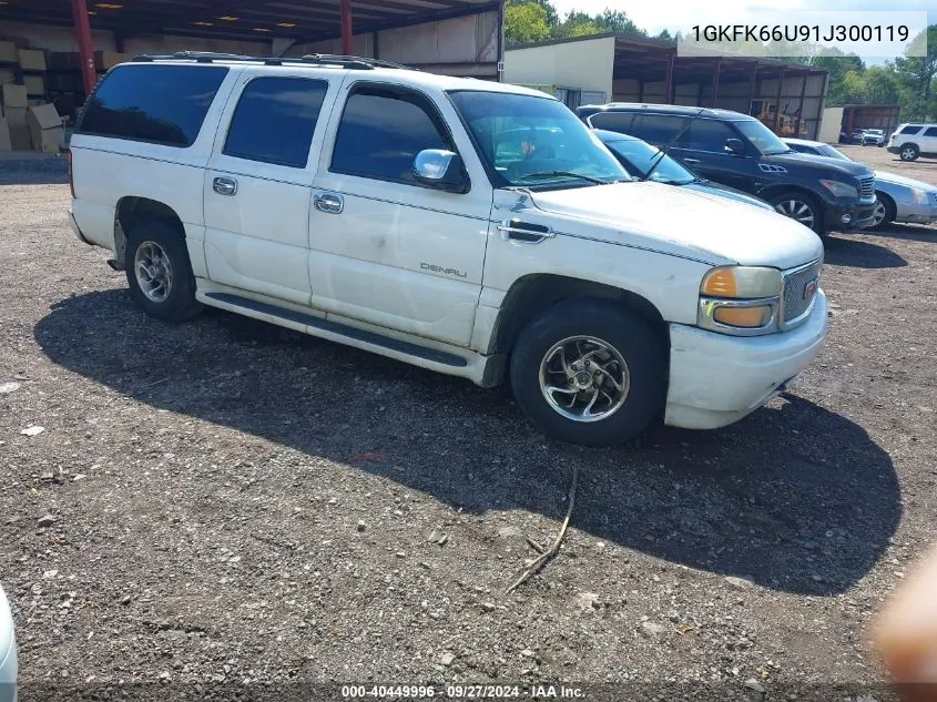 2001 GMC Yukon Xl 1500 Denali VIN: 1GKFK66U91J300119 Lot: 40449996