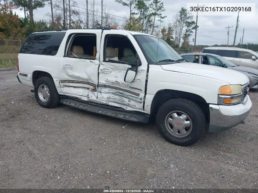 3GKEC16TX1G209168 2001 GMC Yukon Xl 1500 Slt