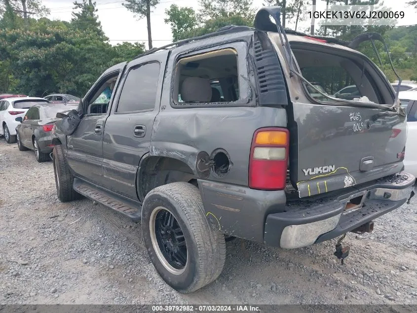 1GKEK13V62J200069 2002 GMC Yukon Sle