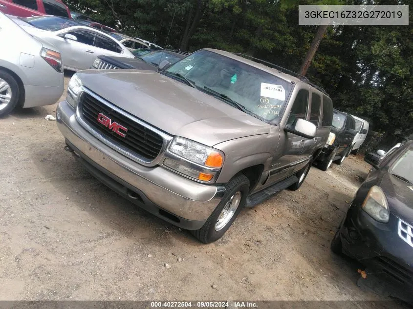 3GKEC16Z32G272019 2002 GMC Yukon Xl 1500 Slt