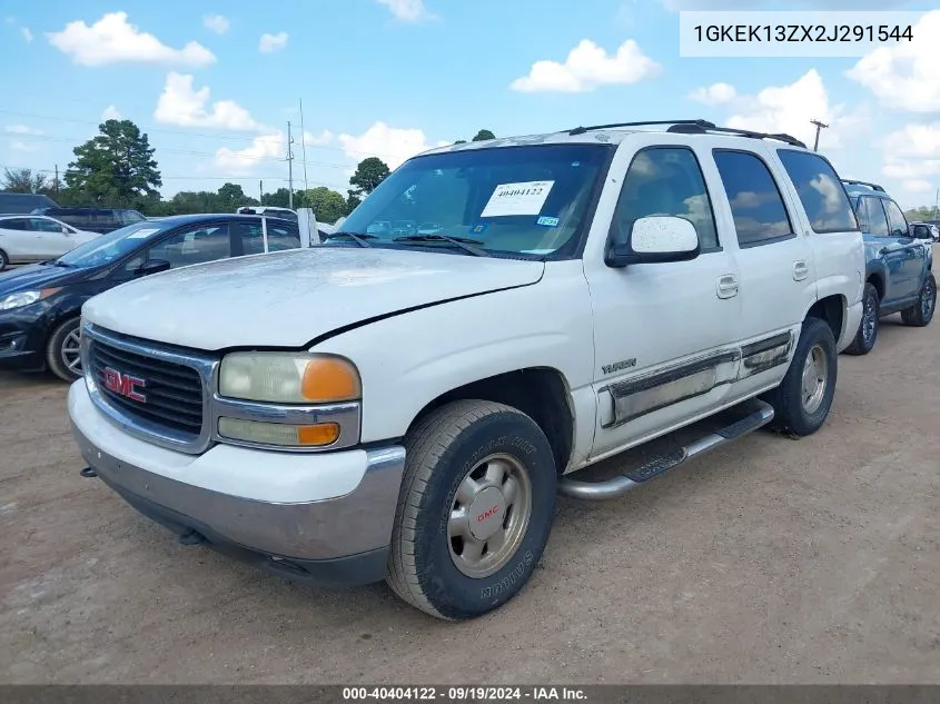 1GKEK13ZX2J291544 2002 GMC Yukon Slt