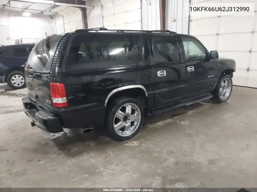 1GKFK66U62J312990 2002 GMC Yukon Xl 1500 Denali