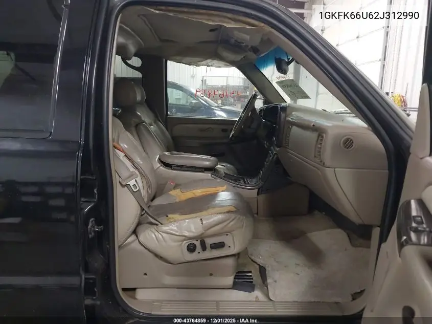 1GKFK66U62J312990 2002 GMC Yukon Xl 1500 Denali