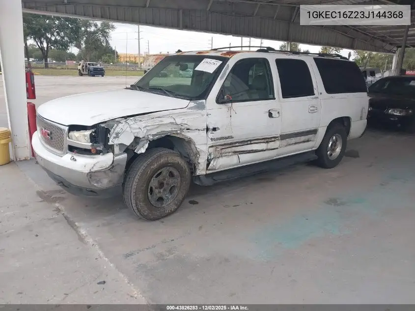 1GKEC16Z23J144368 2003 GMC Yukon Xl 1500 Slt