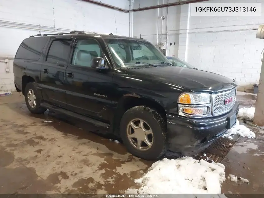 1GKFK66U73J313146 2003 GMC Yukon Xl 1500 Denali