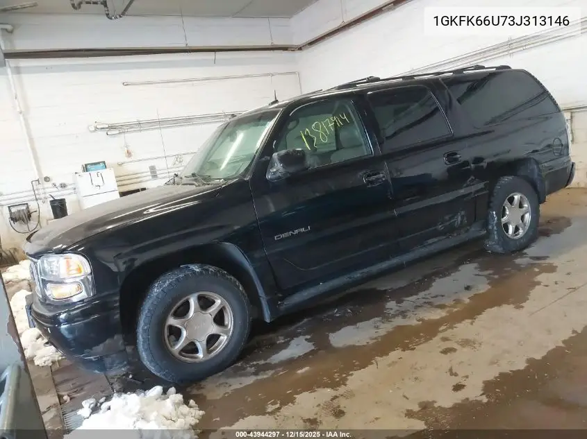 1GKFK66U73J313146 2003 GMC Yukon Xl 1500 Denali