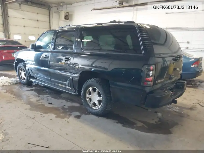 1GKFK66U73J313146 2003 GMC Yukon Xl 1500 Denali