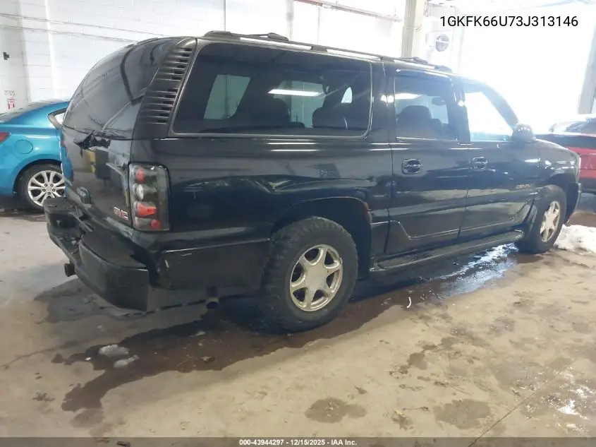 1GKFK66U73J313146 2003 GMC Yukon Xl 1500 Denali