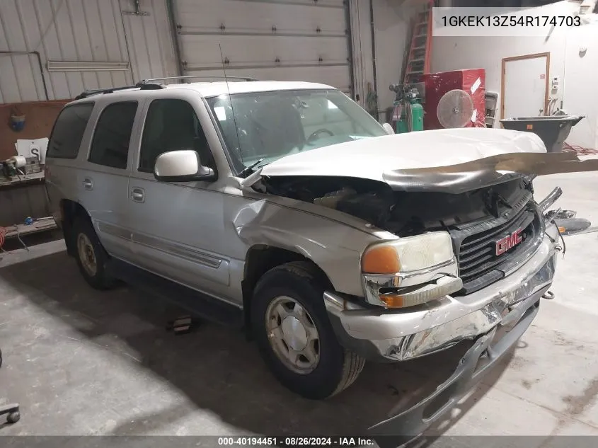 2004 GMC Yukon Sle VIN: 1GKEK13Z54R174703 Lot: 40194451