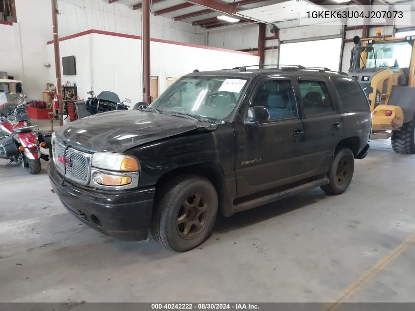 1GKEK63U04J207073 2004 GMC Yukon Denali