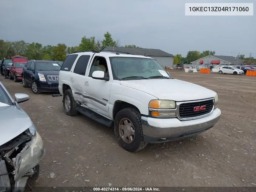 1GKEC13Z04R171060 2004 GMC Yukon