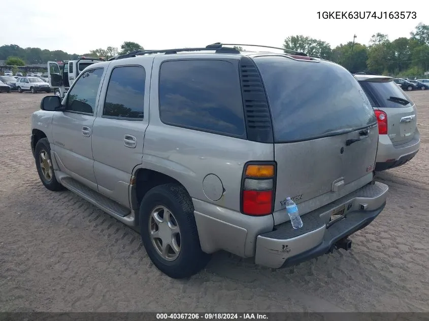 1GKEK63U74J163573 2004 GMC Yukon Denali