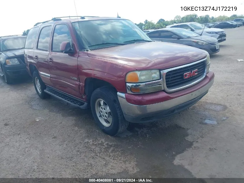 1GKEC13Z74J172219 2004 GMC Yukon Slt