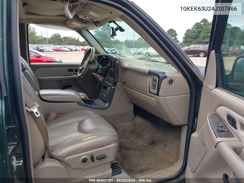 1GKEK63U24J207866 2004 GMC Yukon Denali