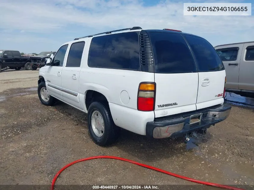 3GKEC16Z94G106655 2004 GMC Yukon Xl C1500