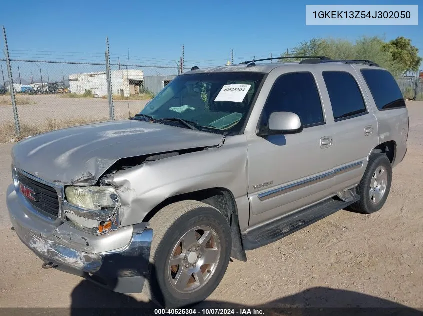 1GKEK13Z54J302050 2004 GMC Yukon