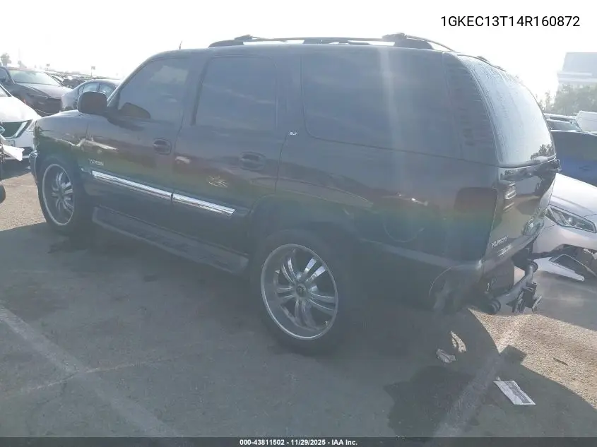1GKEC13T14R160872 2004 GMC Yukon Slt