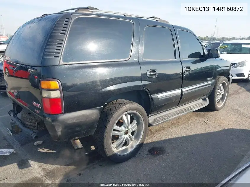 1GKEC13T14R160872 2004 GMC Yukon Slt