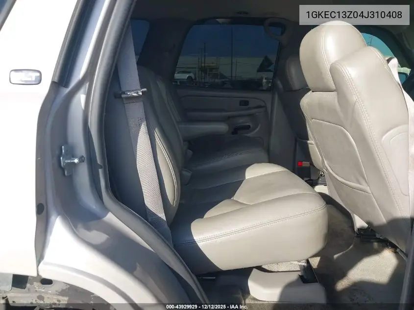 1GKEC13Z04J310408 2004 GMC Yukon Slt