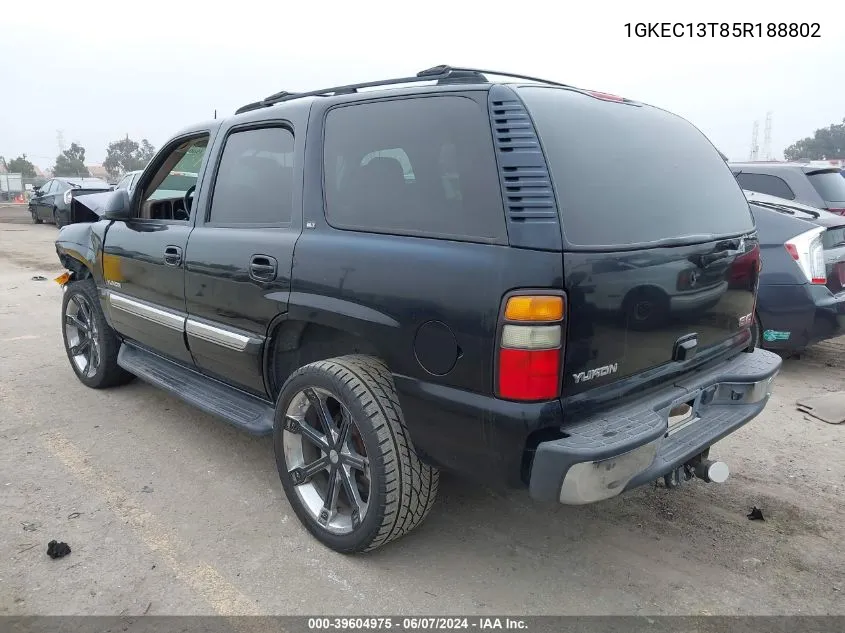 1GKEC13T85R188802 2005 GMC Yukon Slt