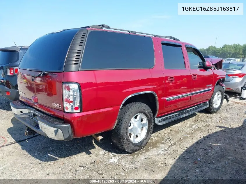 1GKEC16Z85J163817 2005 GMC Yukon Xl C1500