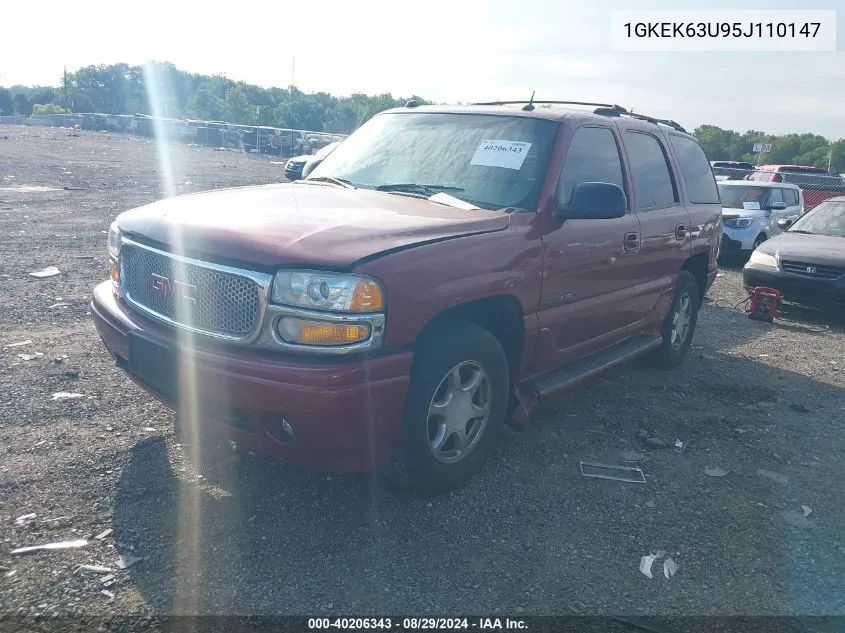 1GKEK63U95J110147 2005 GMC Yukon Denali