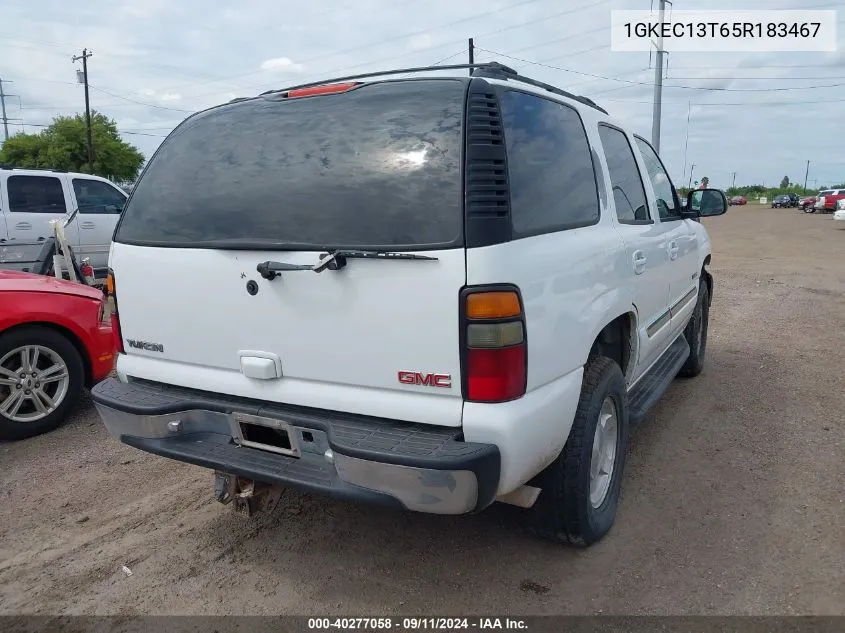 1GKEC13T65R183467 2005 GMC Yukon Slt