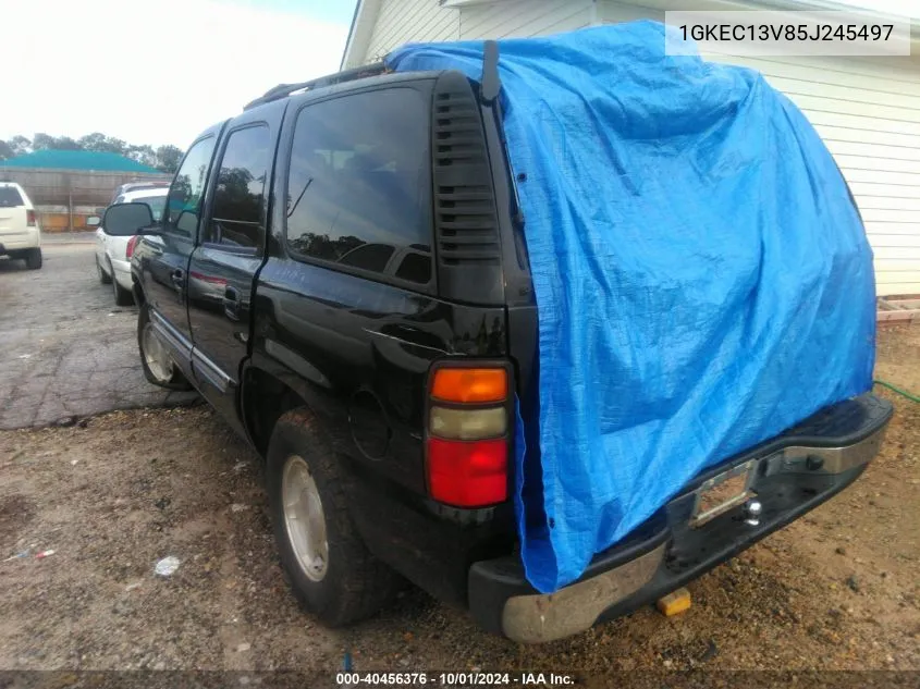 1GKEC13V85J245497 2005 GMC Yukon Sle