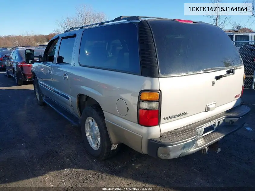 1GKFK16Z15J164864 2005 GMC Yukon Xl 1500 Slt