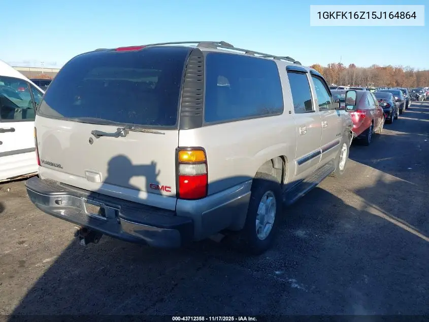 1GKFK16Z15J164864 2005 GMC Yukon Xl 1500 Slt