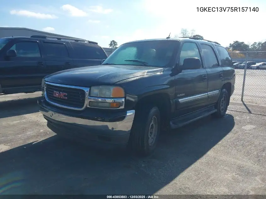 1GKEC13V75R157140 2005 GMC Yukon Slt