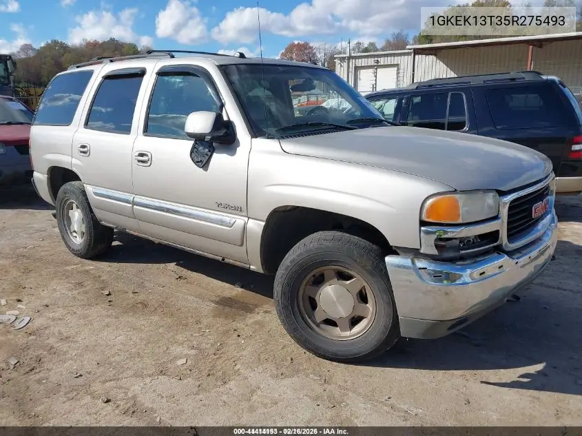 1GKEK13T35R275493 2005 GMC Yukon Slt