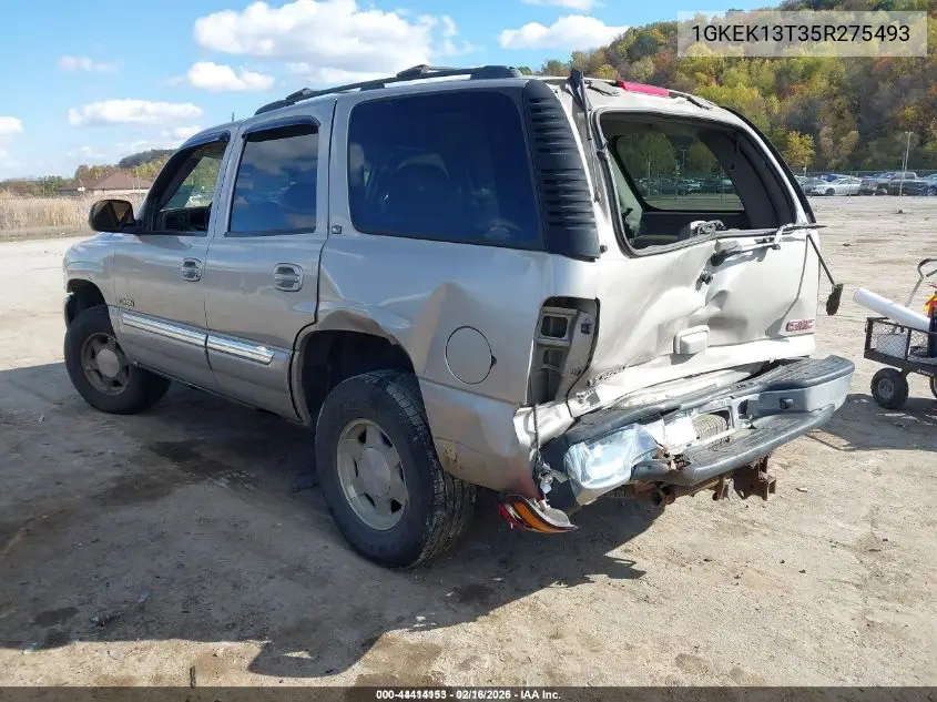 1GKEK13T35R275493 2005 GMC Yukon Slt