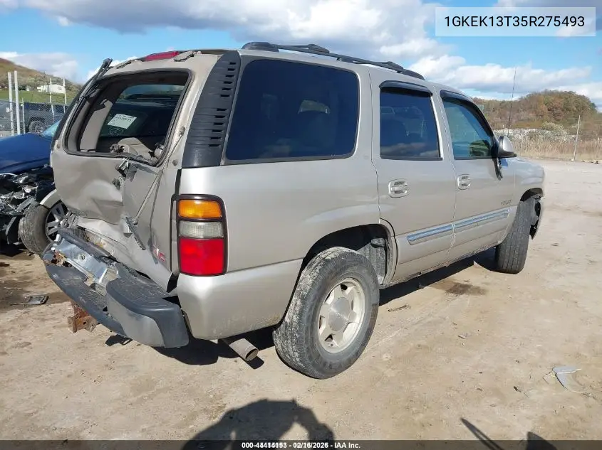 1GKEK13T35R275493 2005 GMC Yukon Slt
