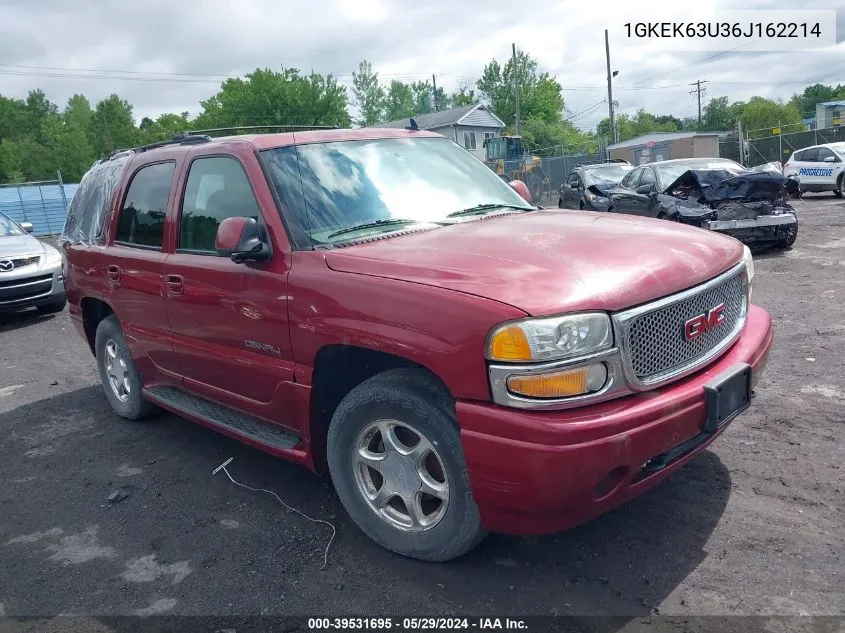 1GKEK63U36J162214 2006 GMC Yukon Denali