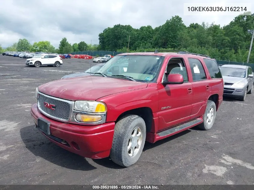 1GKEK63U36J162214 2006 GMC Yukon Denali