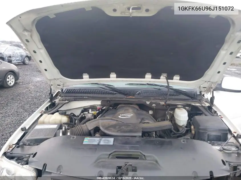 1GKFK66U96J151072 2006 GMC Yukon Xl 1500 Denali