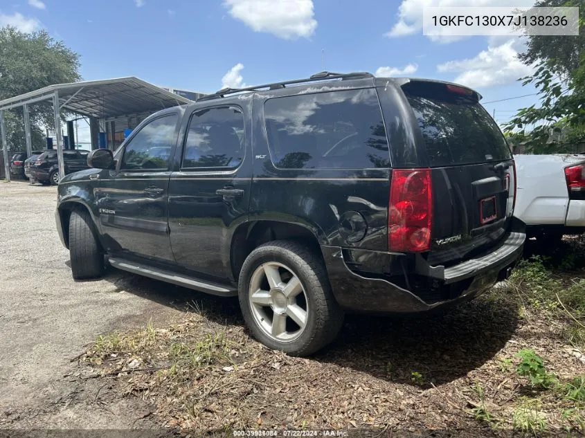 1GKFC130X7J138236 2007 GMC Yukon