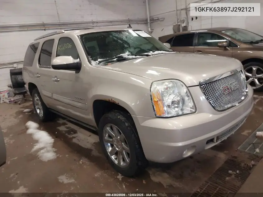 1GKFK63897J292121 2007 GMC Yukon Denali