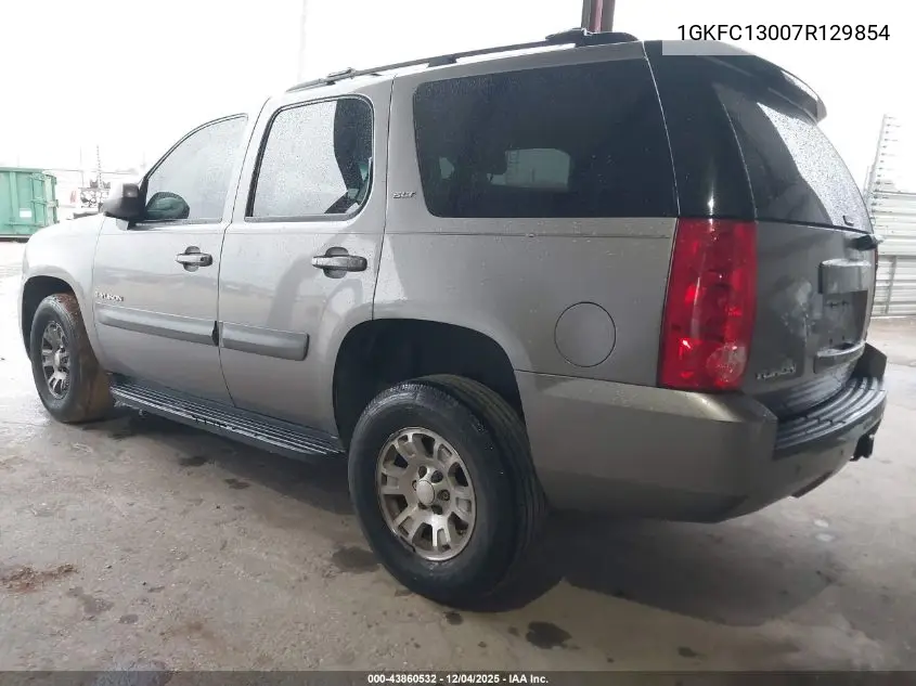 1GKFC13007R129854 2007 GMC Yukon Slt