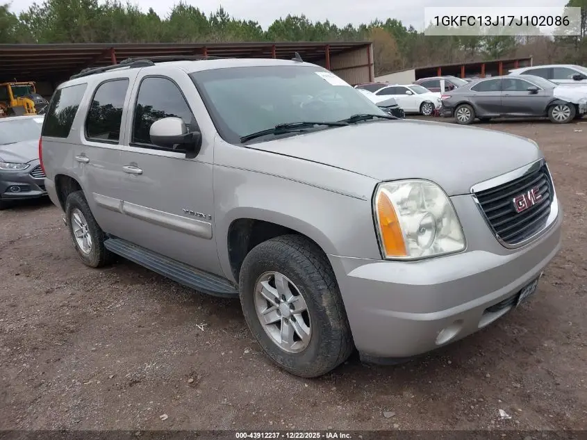 1GKFC13J17J102086 2007 GMC Yukon Slt