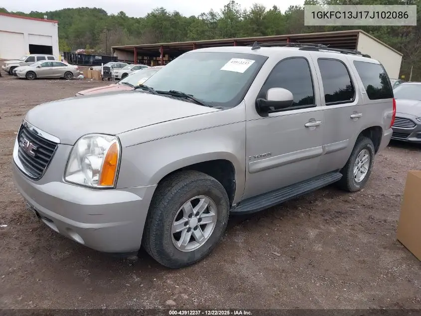 1GKFC13J17J102086 2007 GMC Yukon Slt